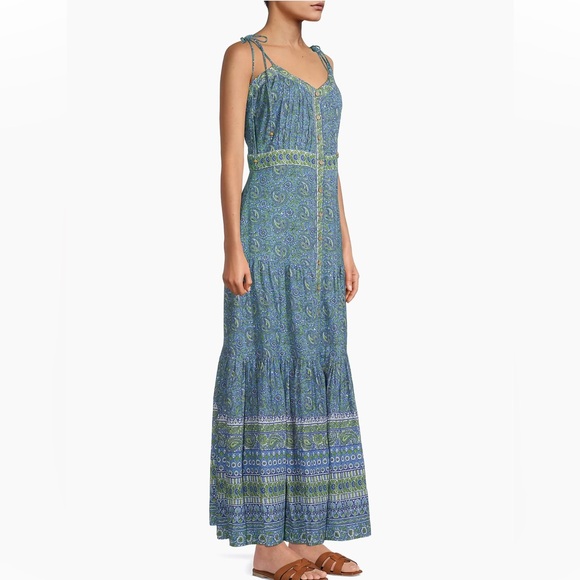 Veronica Beard Windansea Paisley Maxi Dress - Picture 4 of 7